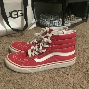 red high top vans